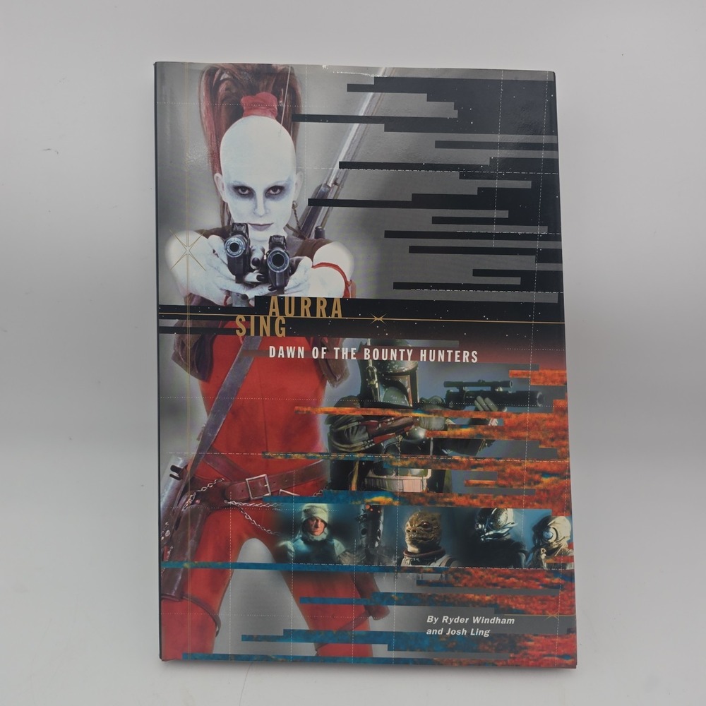 Star Wars Aurra Sing Dawn of the Bounty Hunters Hardcover 2000 Chronicle Book